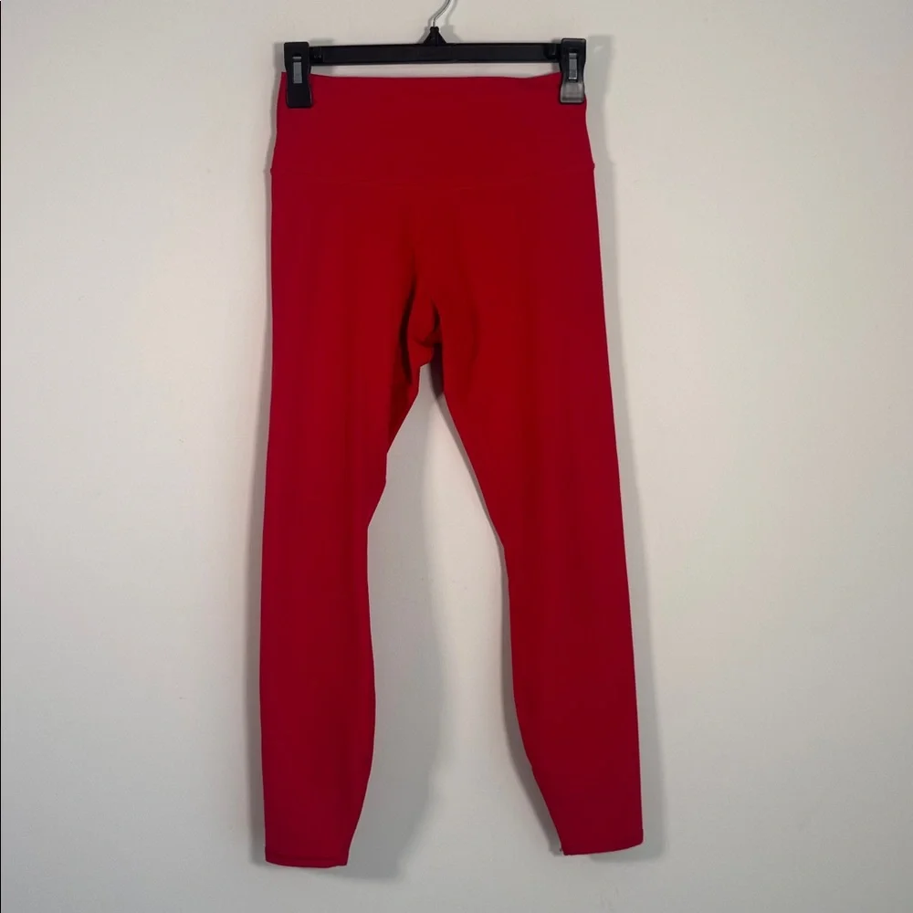 ALO Yoga Red High-Rise Leggings